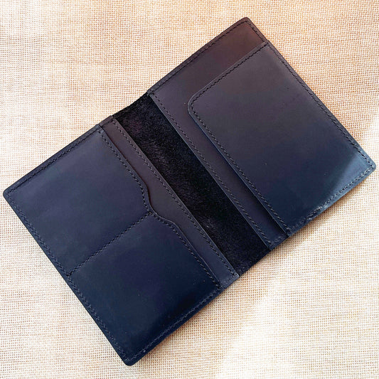 Personalized Unisex Travel Wallet Black