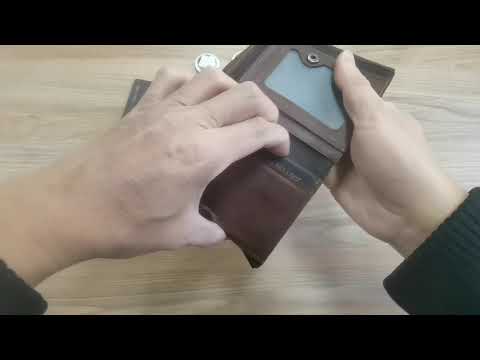 Custom Biker Wallet Genuine Leather