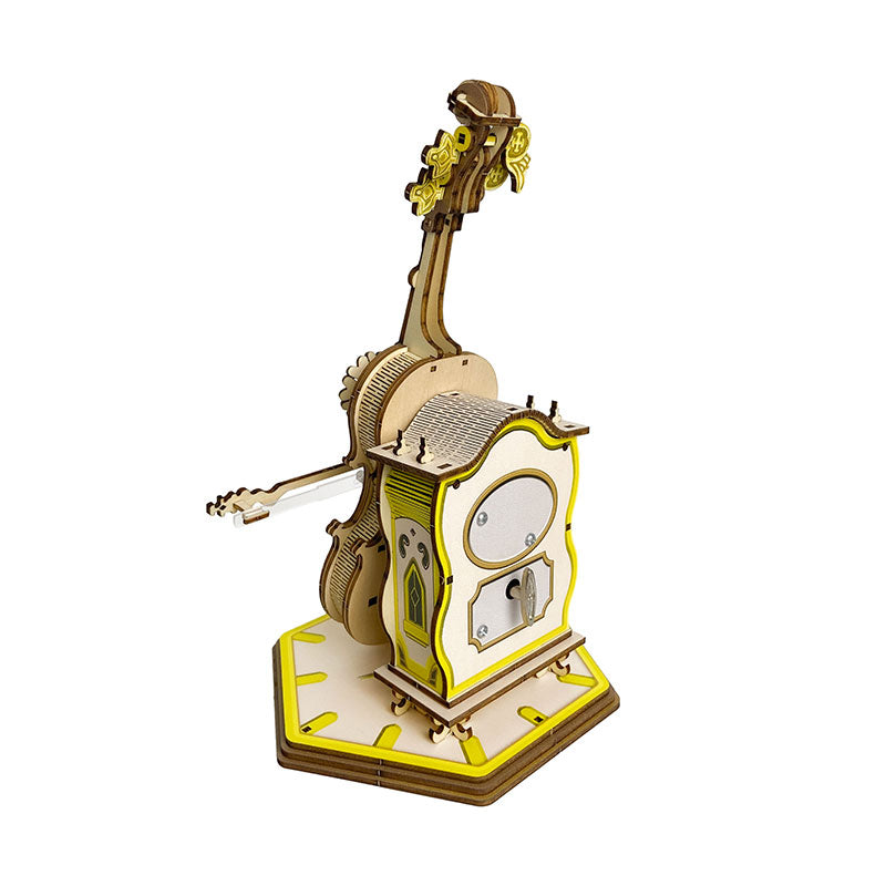 3D Wooden Violin Musical Puzzle