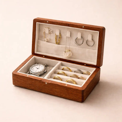 Wooden Jewellery Organiser