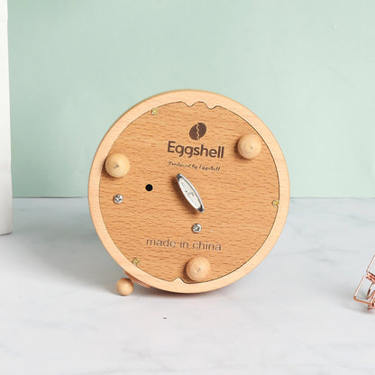 Custom Romantic Couple Café Music Box