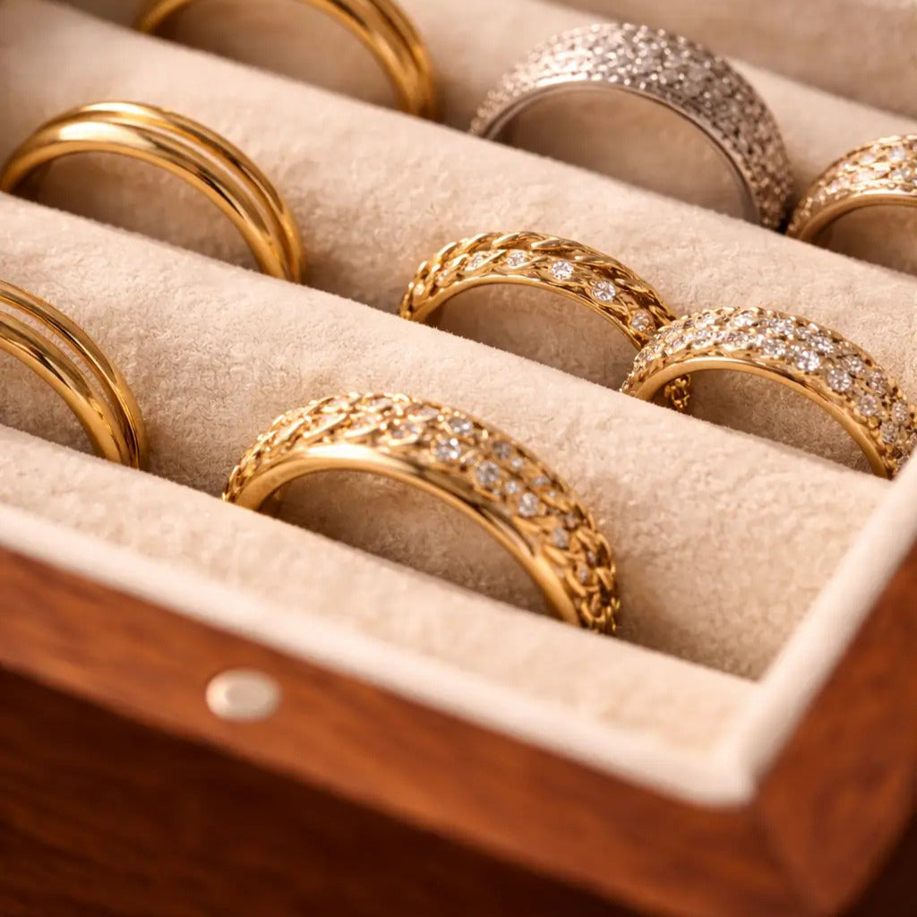 Wooden Jewellery Organiser