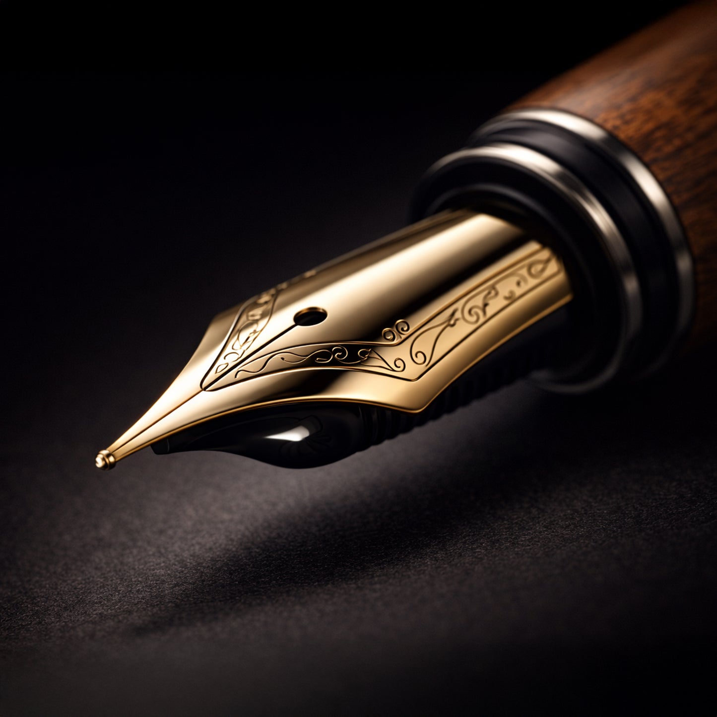 Fine-Tuned Fountain Pen Nib for Calligraphy and Smooth Professional Writing