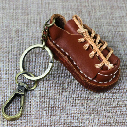 Personalised Leather Shoe Key Holder – Unique Gift