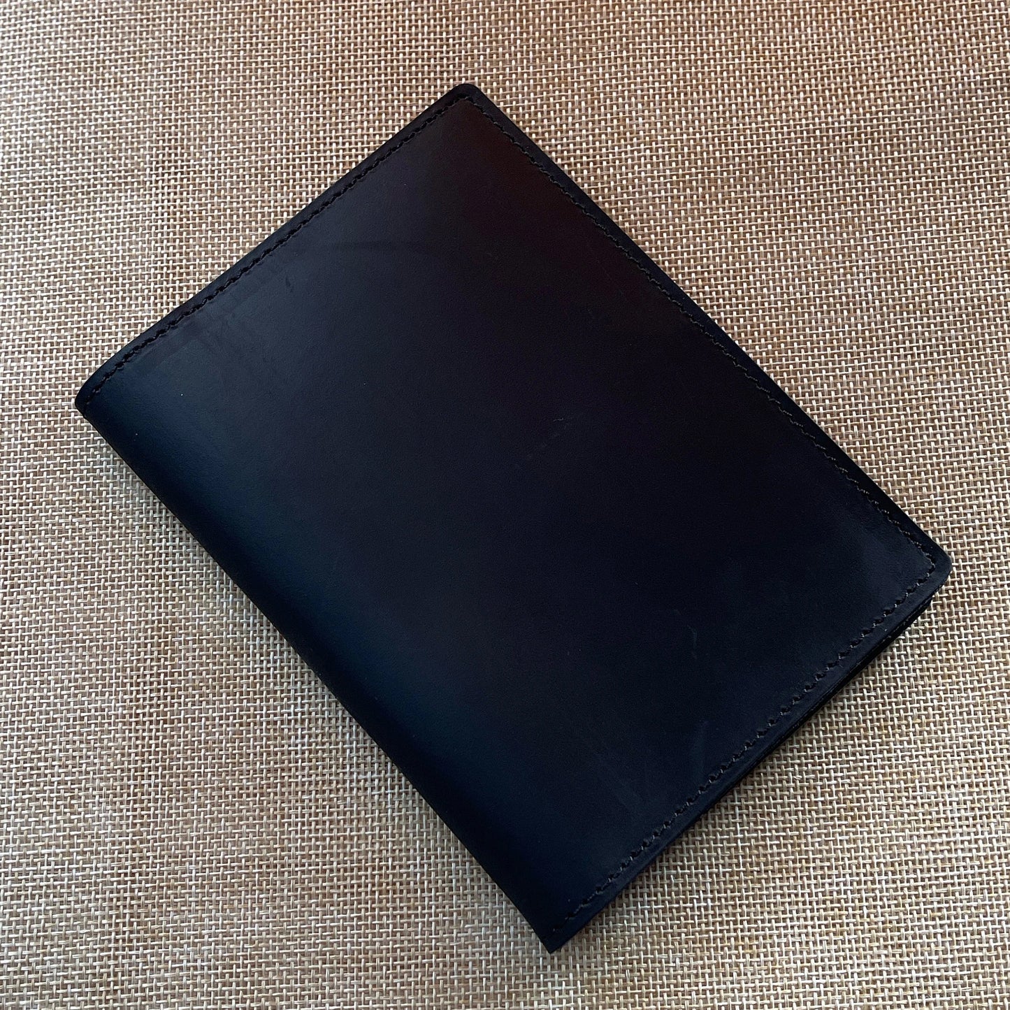 Personalized Unisex Travel Wallet Black