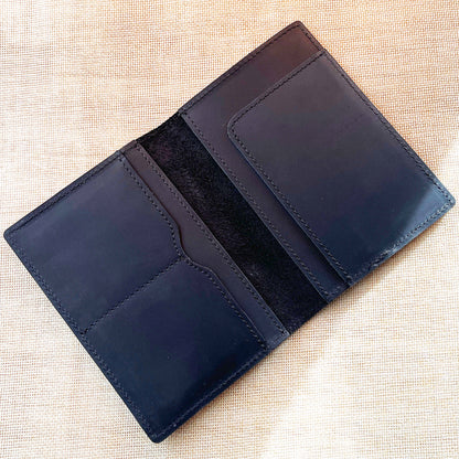 Personalized Unisex Travel Wallet Black