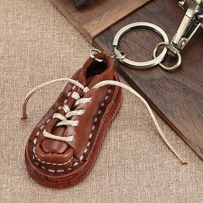Personalised Leather Shoe Key Holder – Unique Gift
