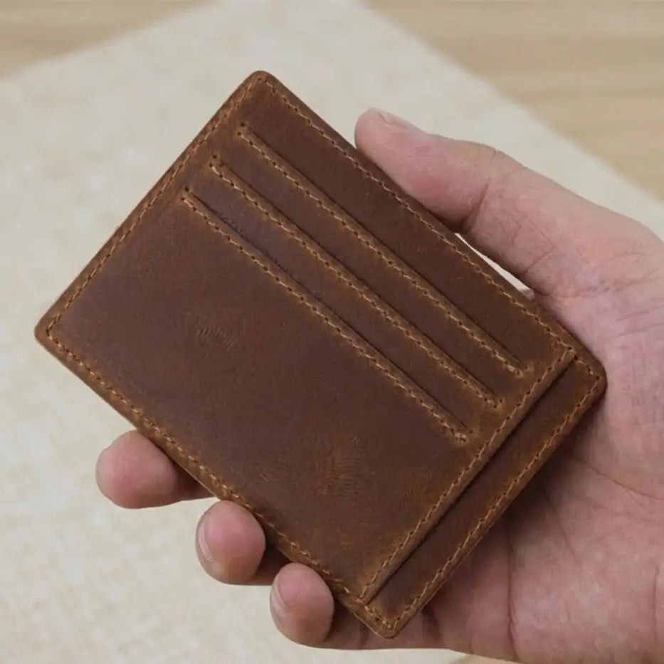 Premium Leather Cardholder - Australian Designed (Personalised)