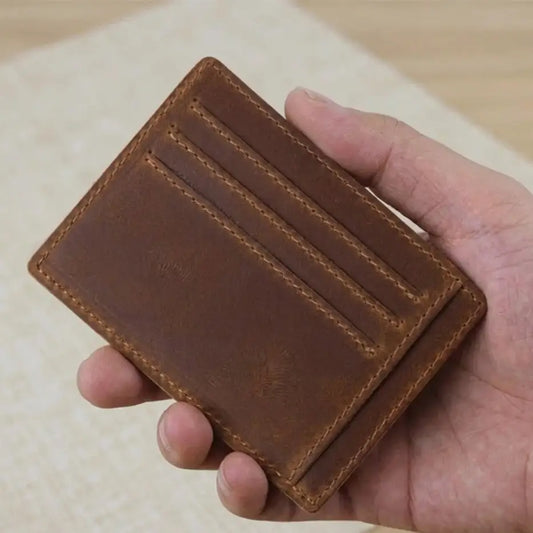 Premium Leather Cardholder - Australian Designed (Personalised)