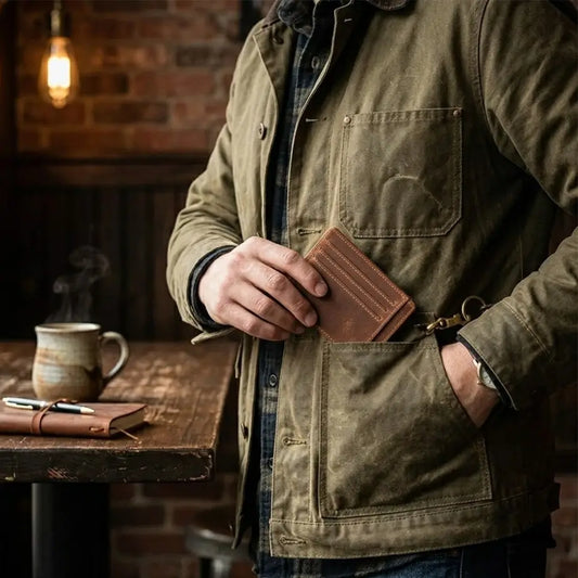 Premium Leather Cardholder - Australian Designed (Personalised)