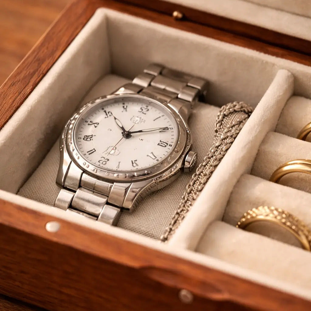 Wooden Jewellery Organiser