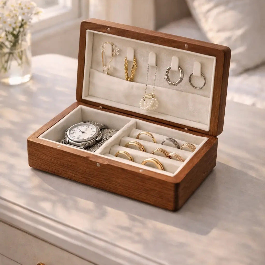 Wooden Jewellery Organiser
