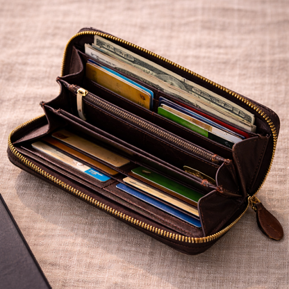 Leather Wallet for Women