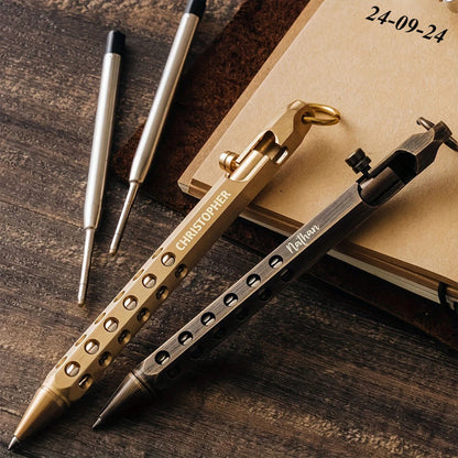 Personalised Engraved Metal Pen – Custom Name Gift