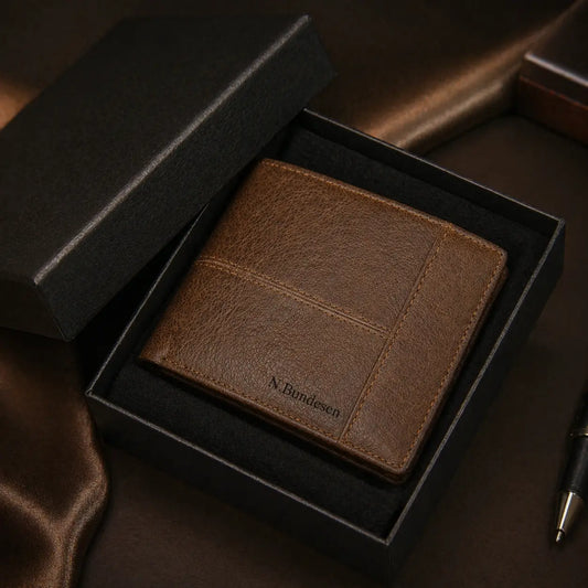 Bifold Leather Wallet - Australian Designed (Personalised Option)