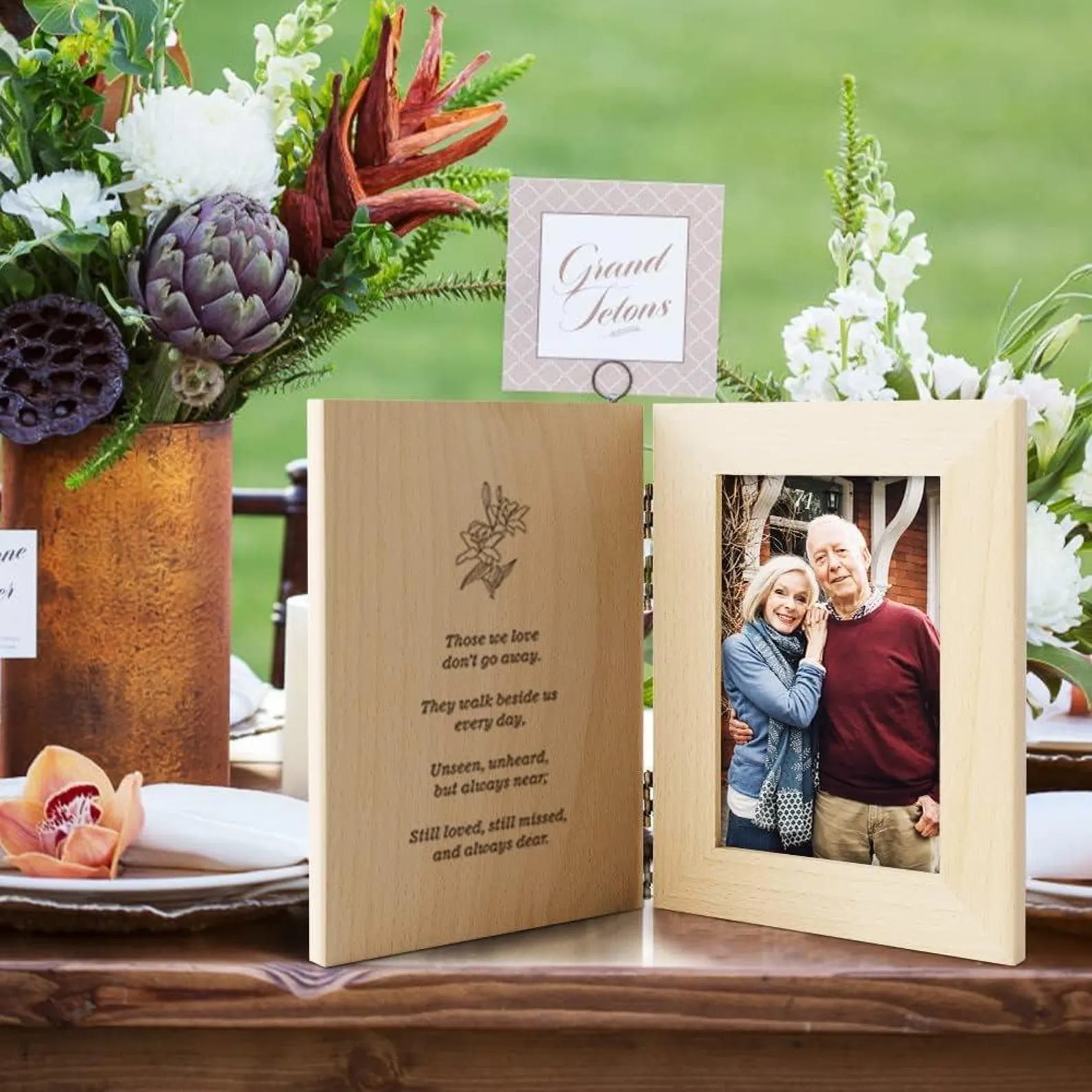 Wooden photo frames