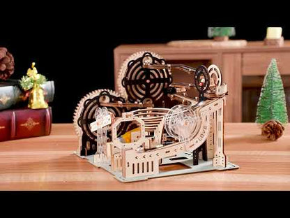 3D Wooden Marble Run Puzzle Kit