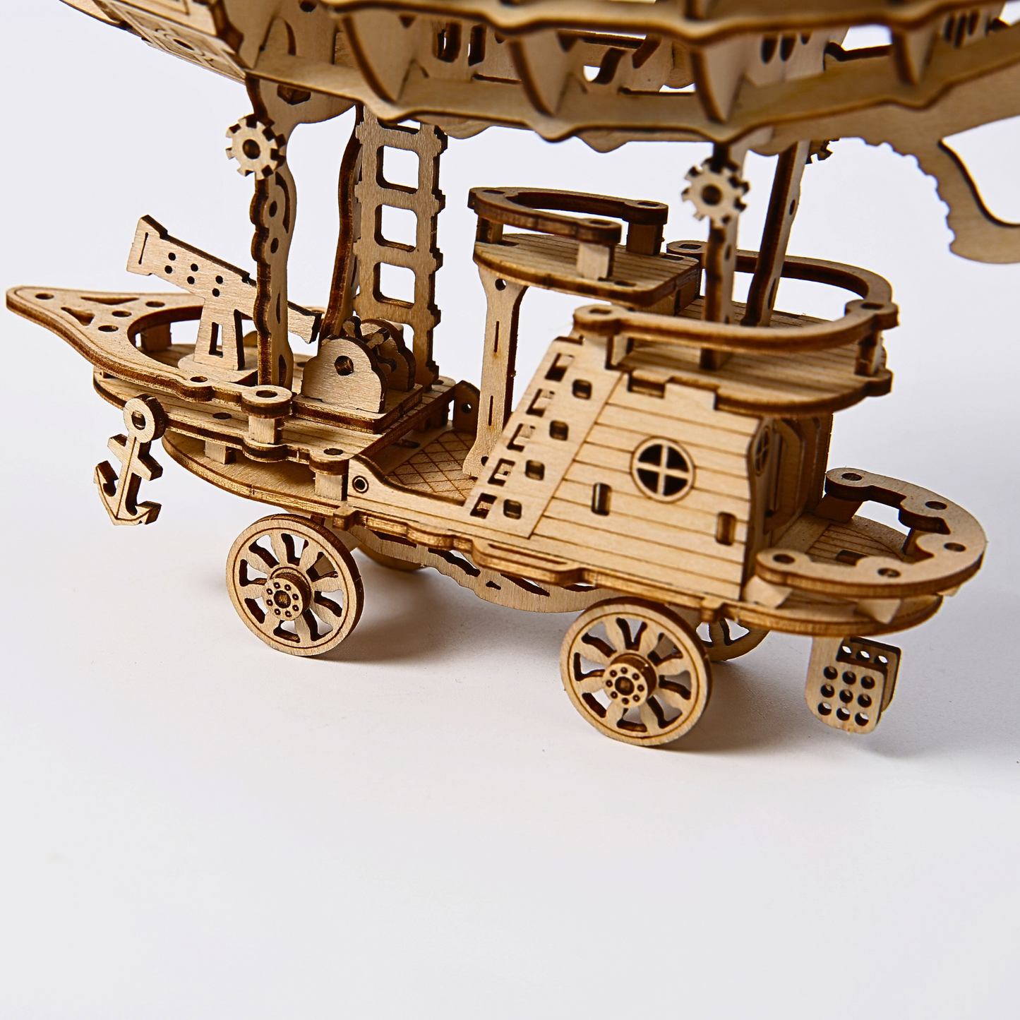 3D Wooden Airship Puzzle