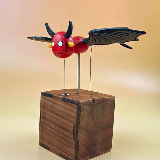 Handmade Spooky Bat Automaton